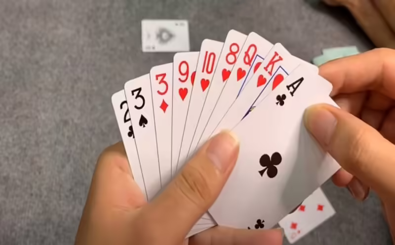 Cần quan sát và phân tích bài đối thủ để sở hữu nhiều phỏm nhất